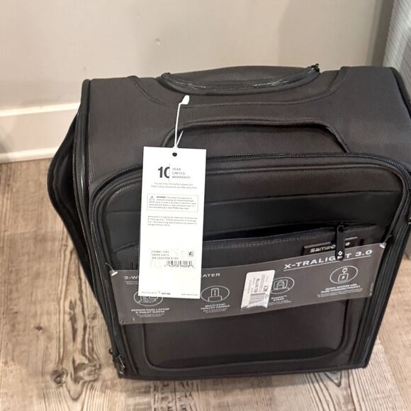 $499 SAMSONITE X-Tralight 3.0 17.5" Underseater carry-on Spinner Trolley Luggage - Picture 7 of 11